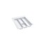 Rev-A-Shelf Polystyrene, White, 17.5 in W, 2.38 in H, 21.25 in D, 21.25 in L, White UT-15W-52 - alternate 1